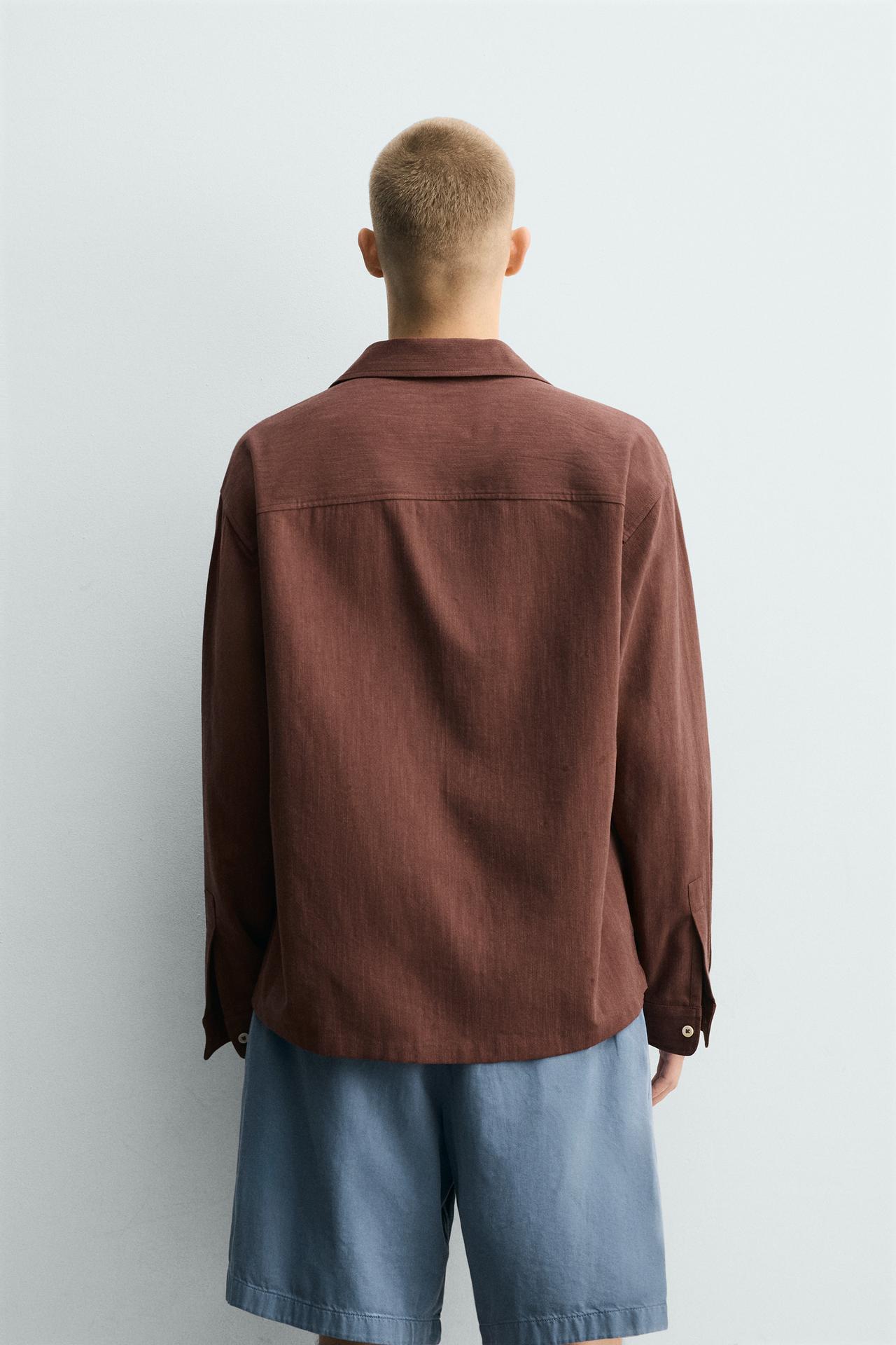 GEOMETRIC CROCHET SHIRT - Image 3